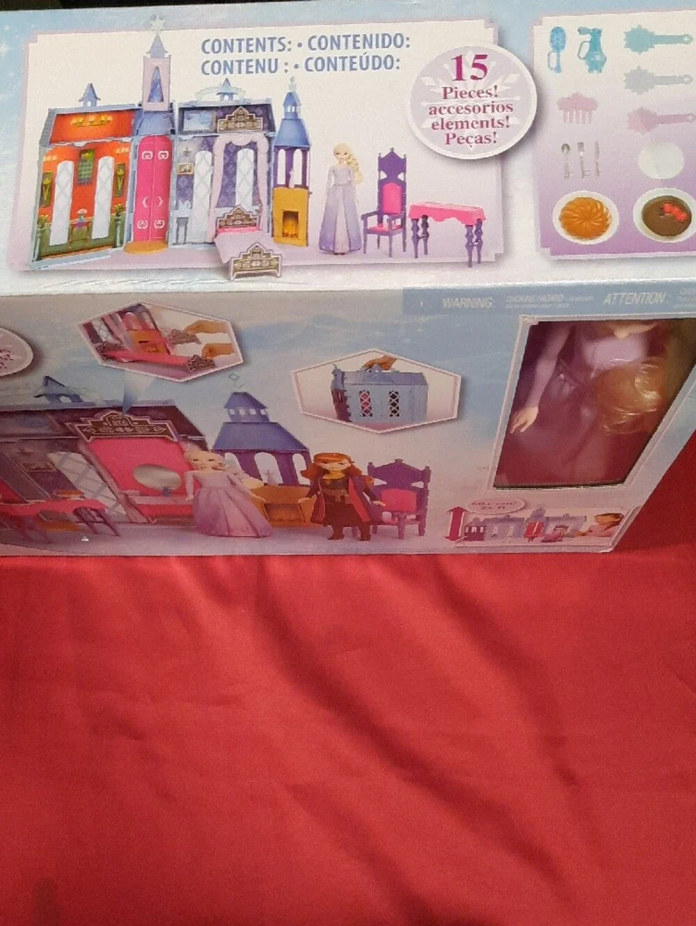 Disney Frozen Arendelle Castle playset  with Elsa Doll and 15 accessories New